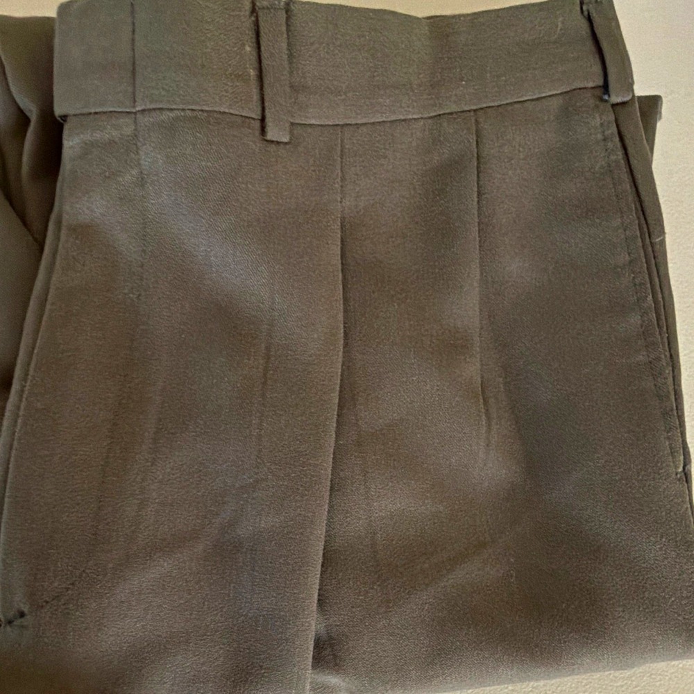 John Henry Dress Pants Men 36x32 Gray Wool Blend Pleated Straight Leg Pockets